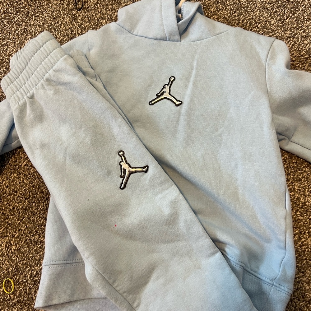Jordan Kids Sky Blue Matching Set